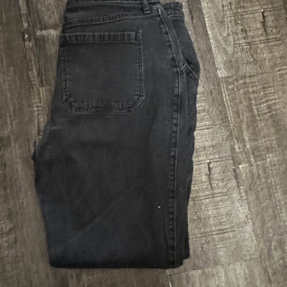 Hollister Women's Black Straight Leg Jeans